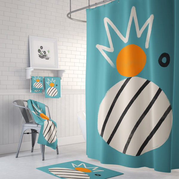 Folk N Funky Shower Curtain Wayfair
